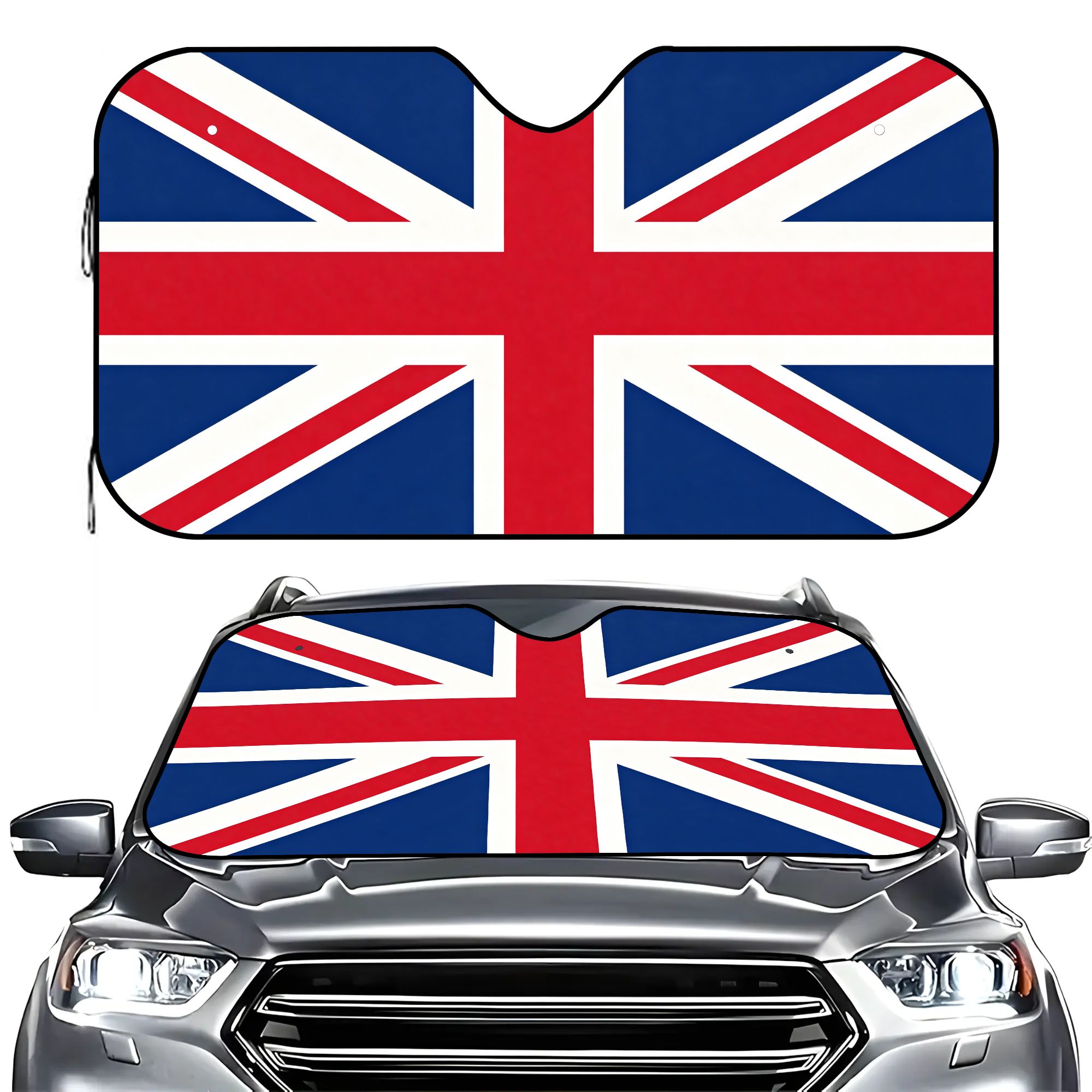 UK Flag Car Windshield Sun Sha - огляд і ціна Windshield Sun Shade