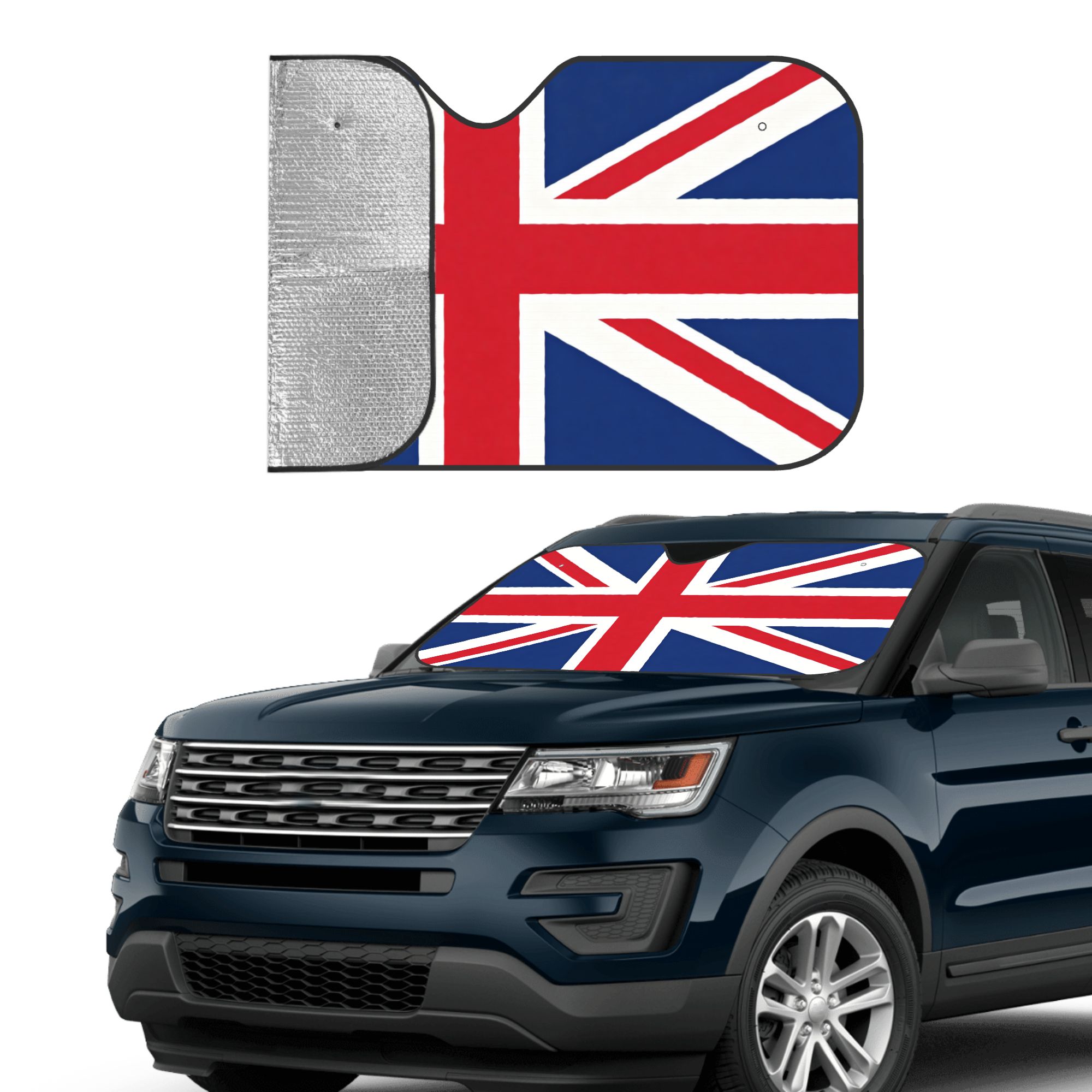 UK Flag Car Windshield Sun Sha - огляд і ціна Windshield Sun Shade