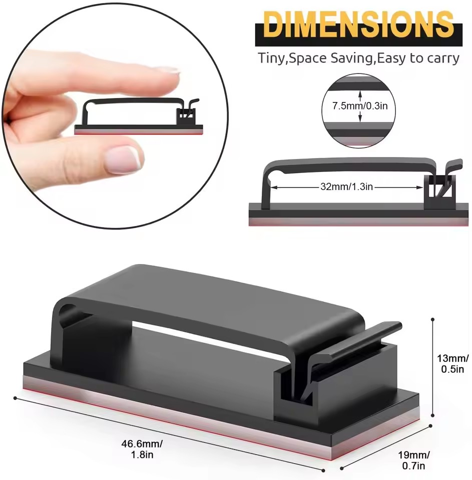 Self-adhesive Cable Organizer  - огляд і ціна Car Cable Organizer
