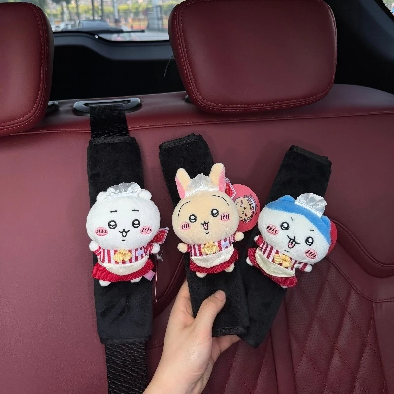 HOT Chiikawa Usagi Seatbelt Sh - огляд і ціна Car Accessories Japanese