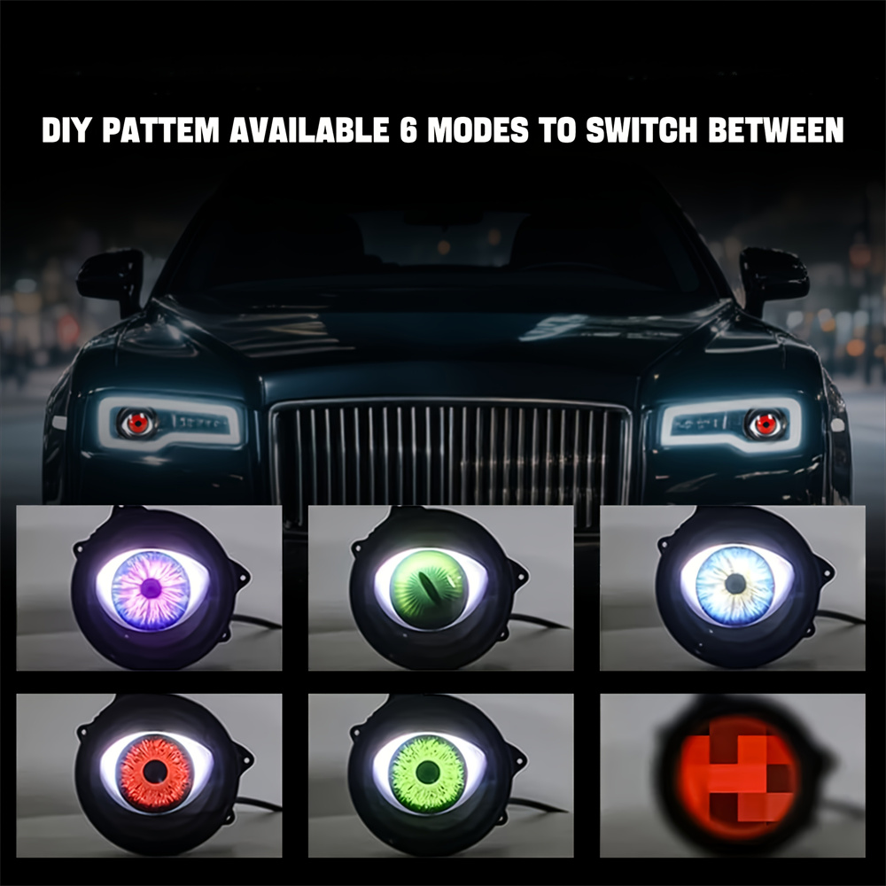  6-Mode Led Dynamic Devil Eye - огляд і ціна Car Led Light