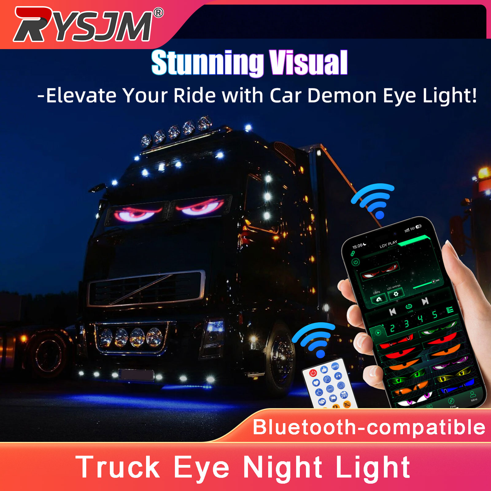 LED Devil Eye Light For Car Tr - огляд і ціна Car Led Light