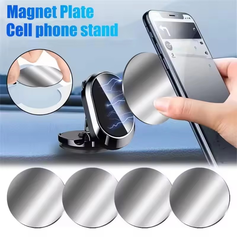 1/50Pcs Magnetic Metal Plate F - огляд і ціна Car Phone Holder