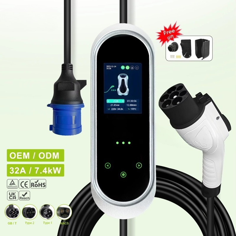 Portable EV Charger GB/T High  - огляд і ціна Car Charger