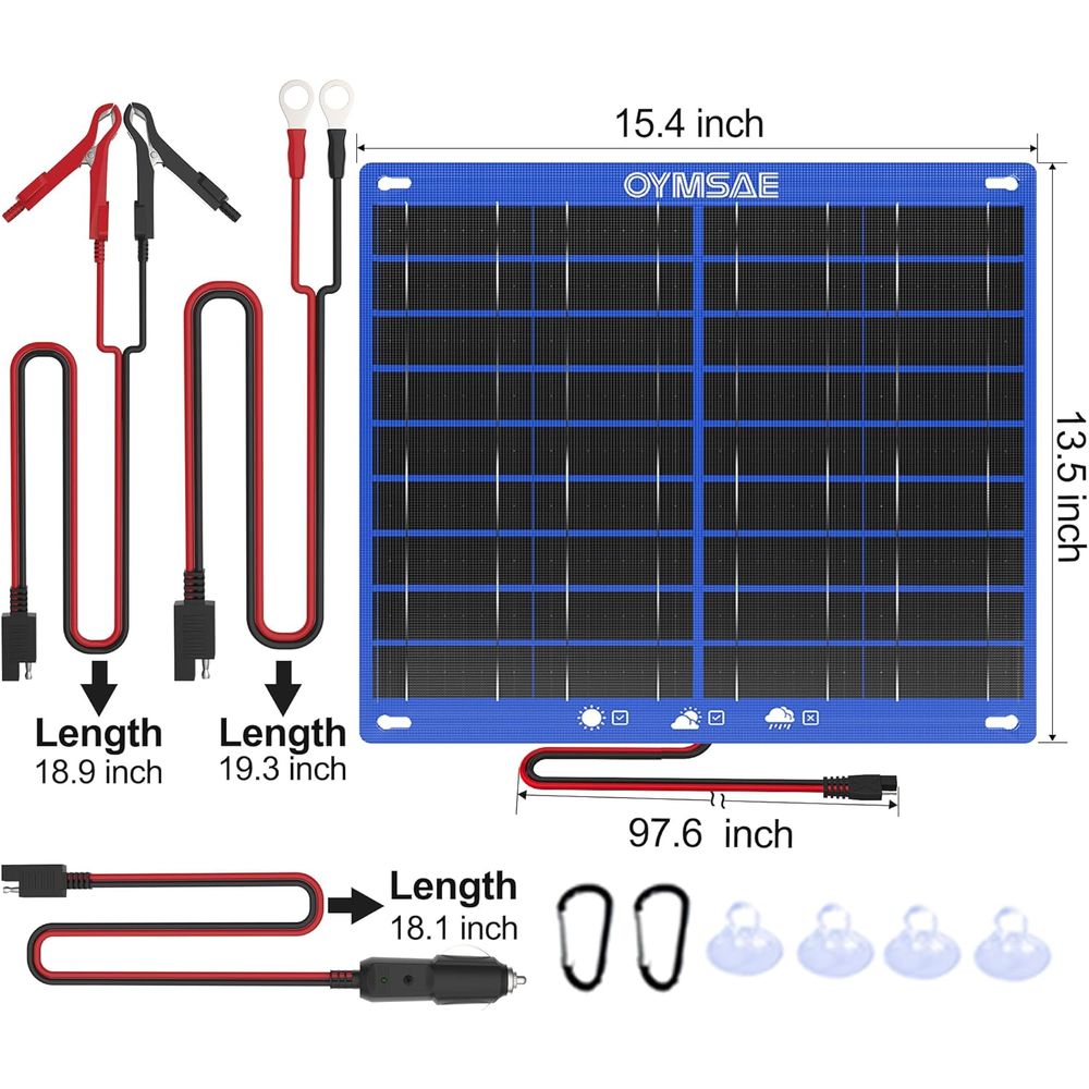 30W Solar Car Battery Charger  - огляд і ціна Car Charger