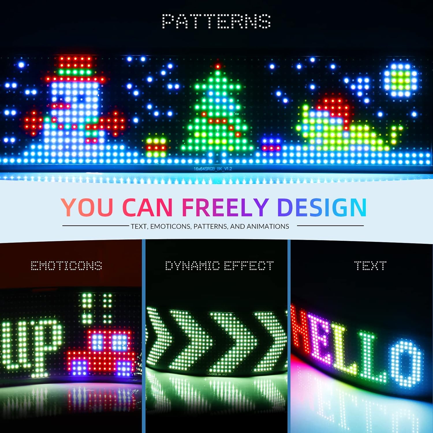 LED Car Sign Flexible LED Matr - огляд і ціна Car Led Light