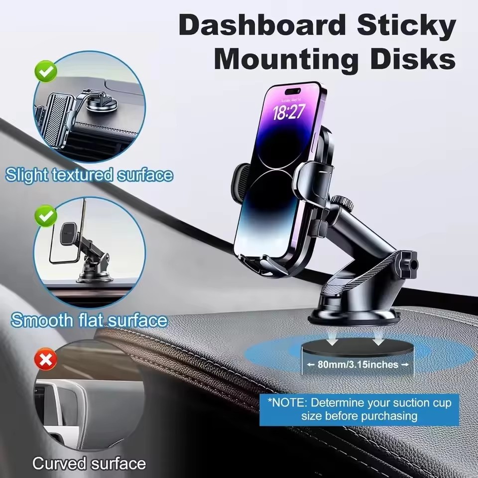 1/10pcs Car Phone Holder Stick - огляд і ціна Car Phone Holder