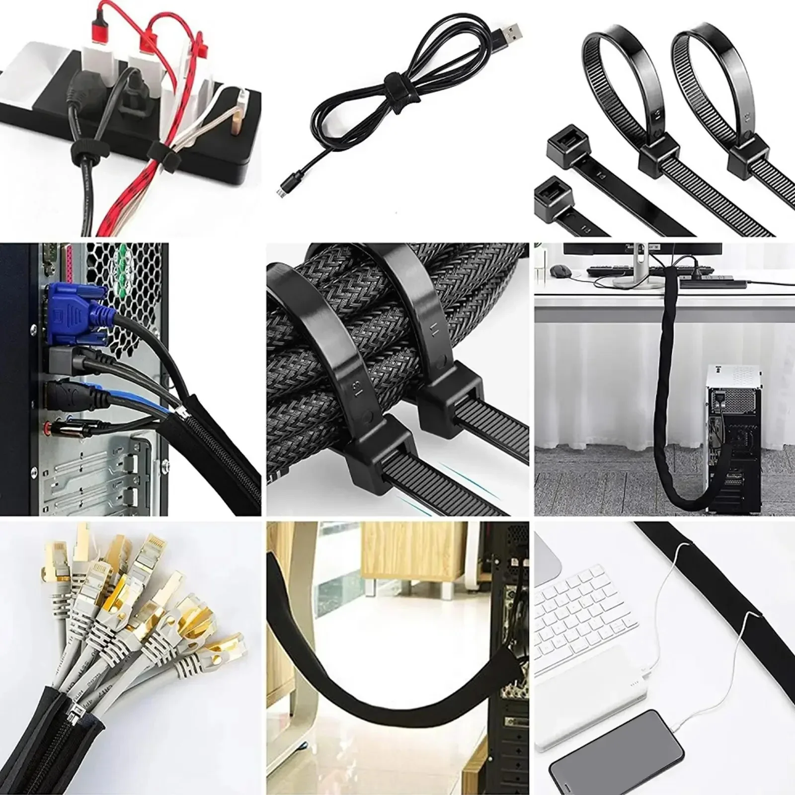 173 PCS Cable Organizer Clips  - огляд і ціна Car Cable Organizer