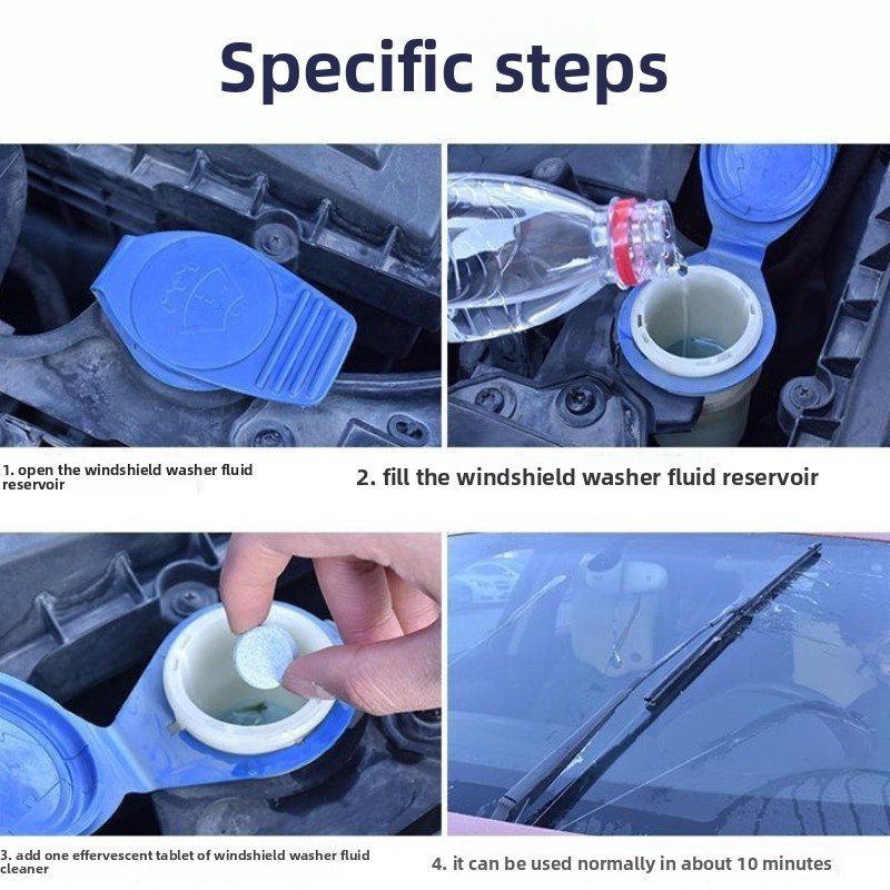 Car Windshield Washer Tablets  - огляд і ціна Car Wiper