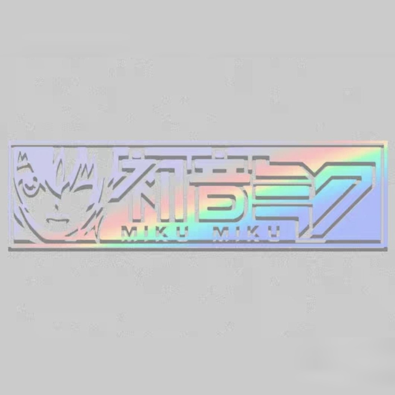 Anime Hatsune Miku Color Refle - огляд і ціна Car Accessories Japanese