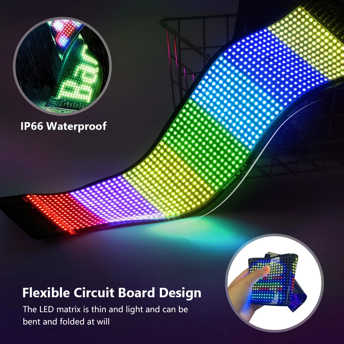 LED DIY Matrix Pixel Panel Led - огляд і ціна Car Led Light