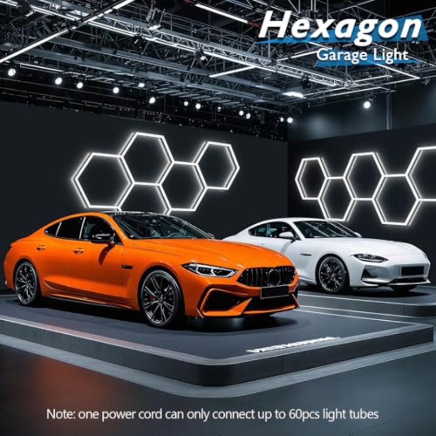 Hexagon Garage Lights, LED Hon - огляд і ціна Car Led Light
