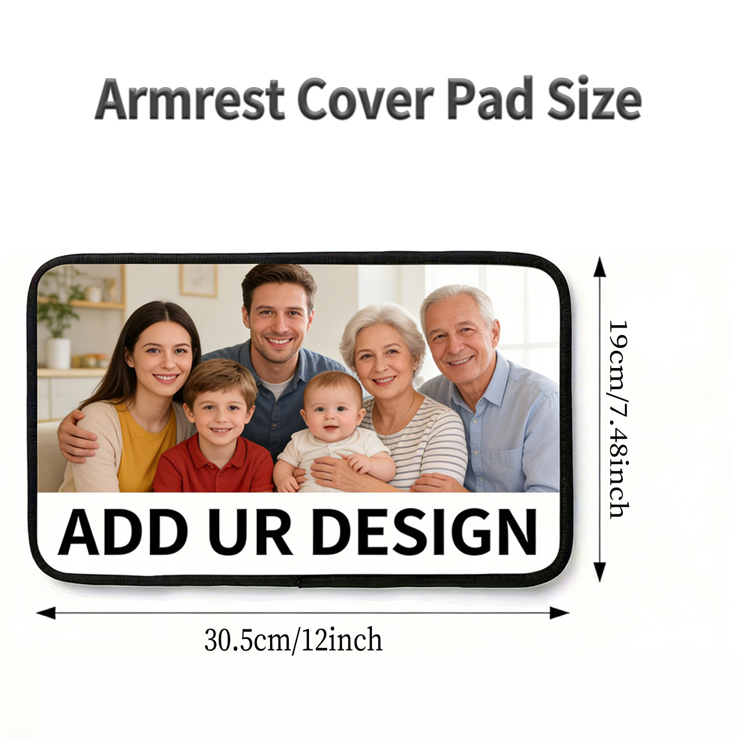 1pc Custom Print Car Armrest C - огляд і ціна Car Seat Cover