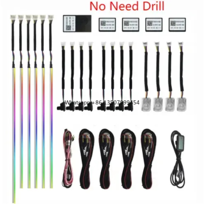 A80 64-Color LED Ambient Light - огляд і ціна Car Led Light
