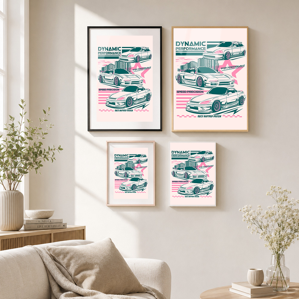 JDM Car Metal Poster With Alum - огляд і ціна Car Mirror