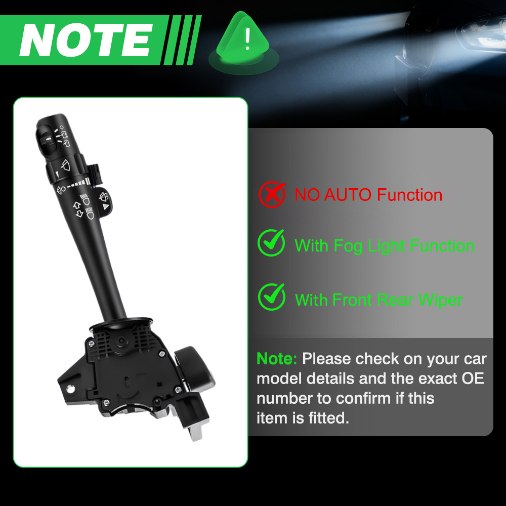 Car Wiper Stalk Turn Signal  F - огляд і ціна Car Wiper