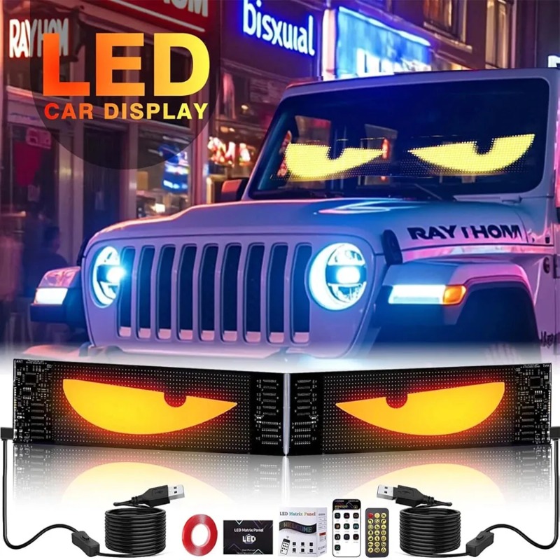 LED Matrix Pixel Panel LED Sig - огляд і ціна Car Led Light