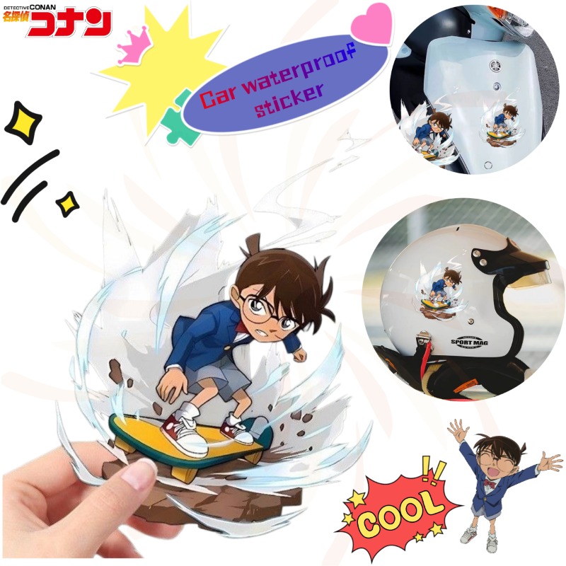 Detective Conan Cartoon Skateb - огляд і ціна Car Accessories Japanese