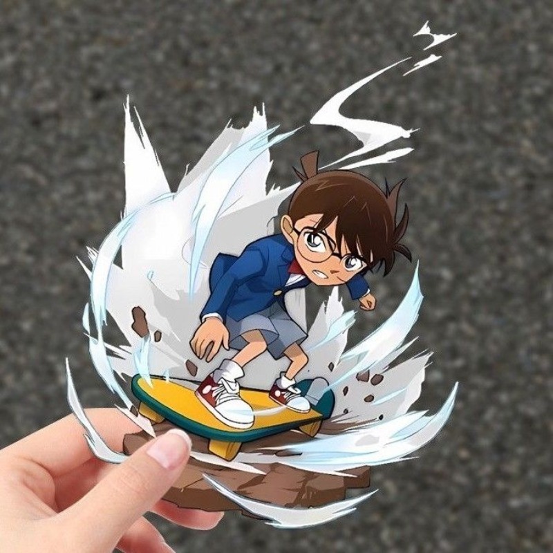 Detective Conan Cartoon Skateb - огляд і ціна Car Accessories Japanese