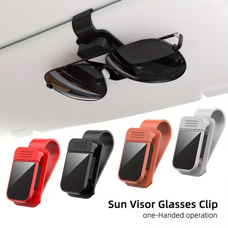 Sun Visor Sunglasses Holder fo - огляд і ціна Car Organizer