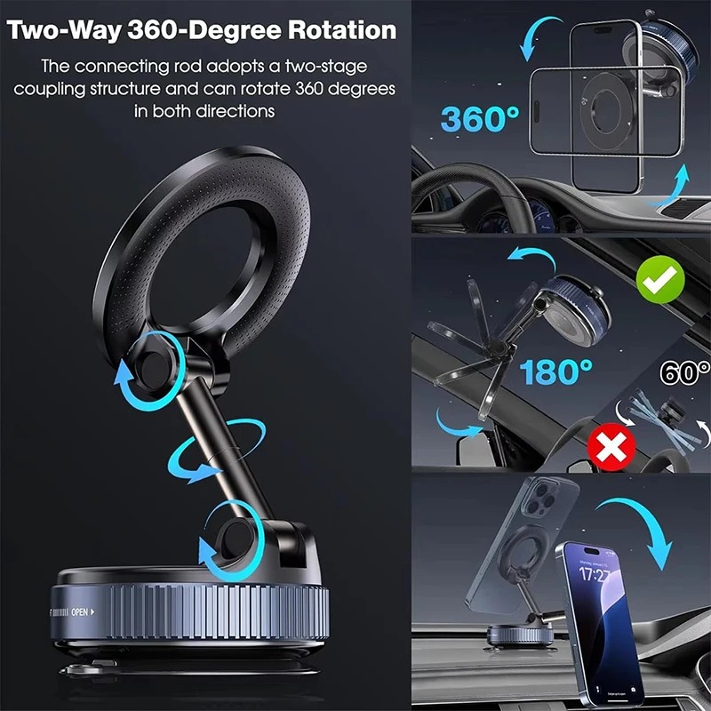 Magnetic Car Phone Holder Vacu - огляд і ціна Car Vacuum
