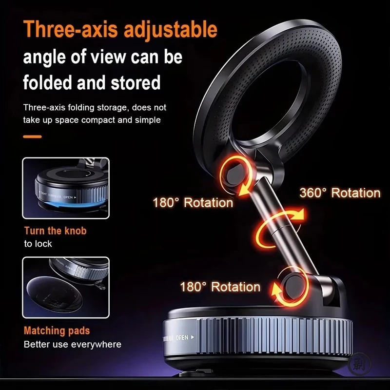 Magnetic Car Phone Holder Vacu - огляд і ціна Car Vacuum