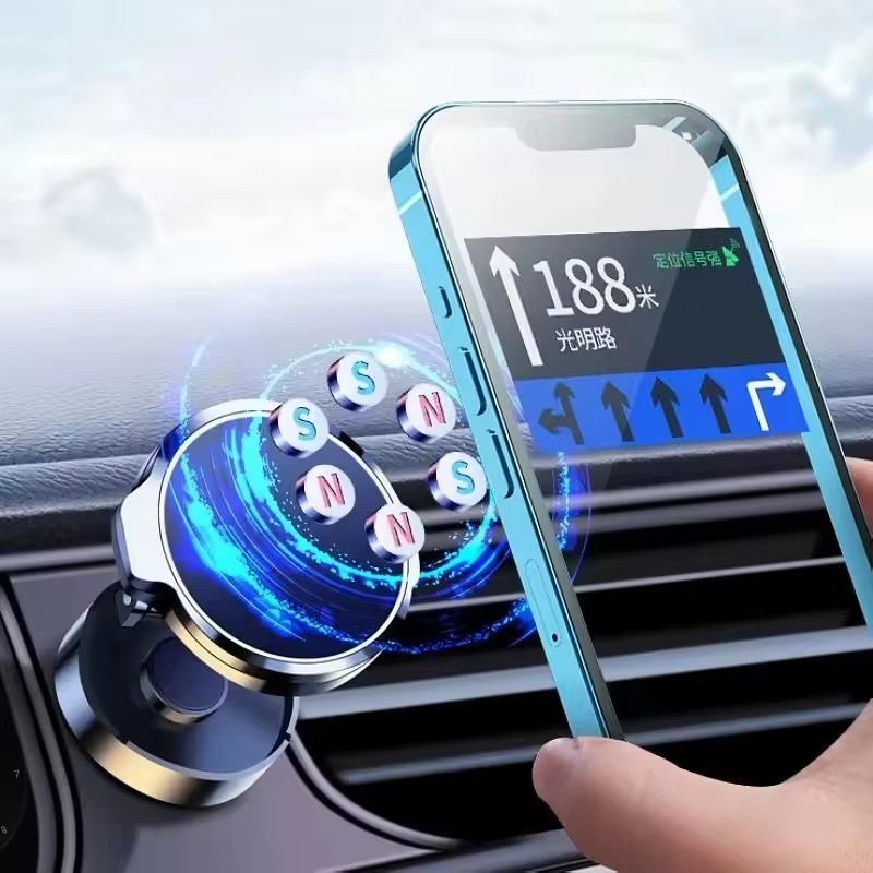 Round Folding Magnetic Car Hol - огляд і ціна Car Phone Holder