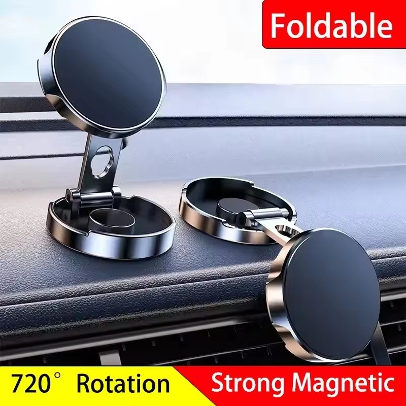 Round Folding Magnetic Car Hol - огляд і ціна Car Phone Holder