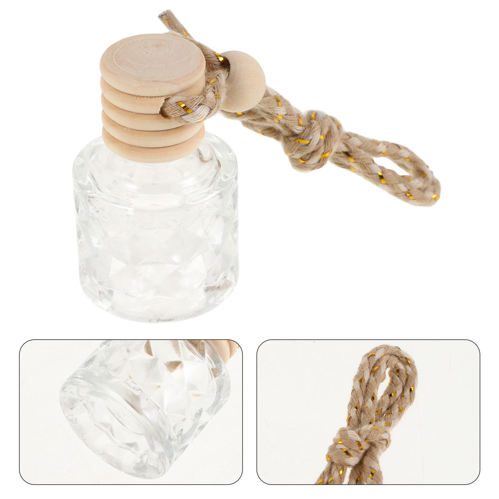 2 pcs Glass Essential Oil Bott - огляд і ціна Car Air Freshener