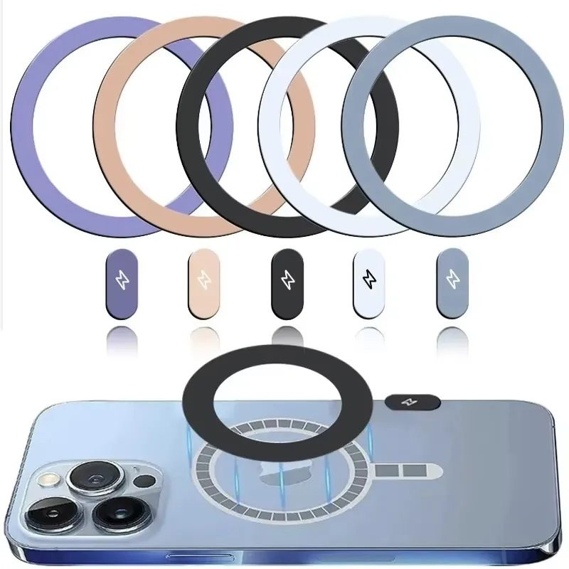 5/1Pcs Metal Plate Sticker Rin - огляд і ціна Car Phone Holder